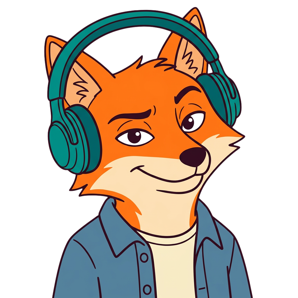 Slyfox, the Wisdom Effect Studio mascot